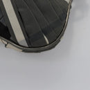 BURBERRY Nova Check Shoulder Bag Nylon Gray Auth EC594-16