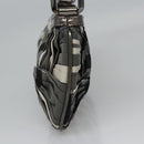 BURBERRY Nova Check Shoulder Bag Nylon Gray Auth EC594-3