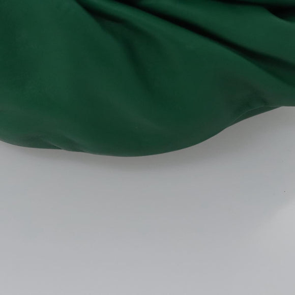 BOTTEGA VENETA Chain Shoulder Bag Leather Green Auth EC599V