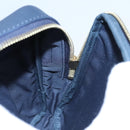 LOUIS VUITTON LV Squared Double Phone Pouch Blue M81060 LV Auth EC603A-17