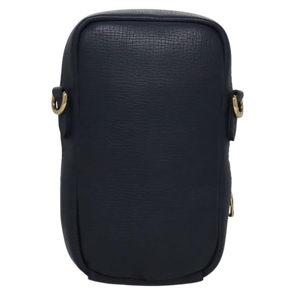 LOUIS VUITTON LV Squared Double Phone Pouch Blue M81060 LV Auth EC603A