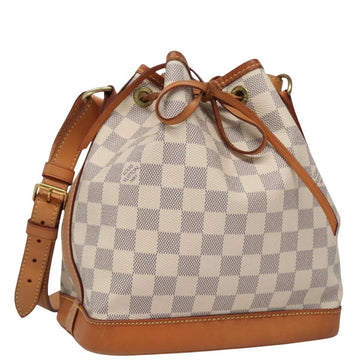 LOUIS VUITTON Damier Azur Noe BB Shoulder Bag N41220 LV Auth EC604