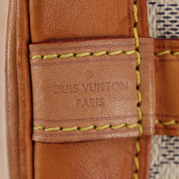 LOUIS VUITTON Damier Azur Noe BB Shoulder Bag N41220 LV Auth EC604