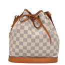 LOUIS VUITTON Damier Azur Noe BB Shoulder Bag N41220 LV Auth EC604-12