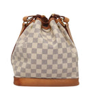 LOUIS VUITTON Damier Azur Noe BB Shoulder Bag N41220 LV Auth EC604-2