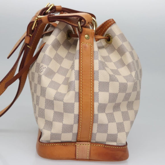 LOUIS VUITTON Damier Azur Noe BB Shoulder Bag N41220 LV Auth EC604