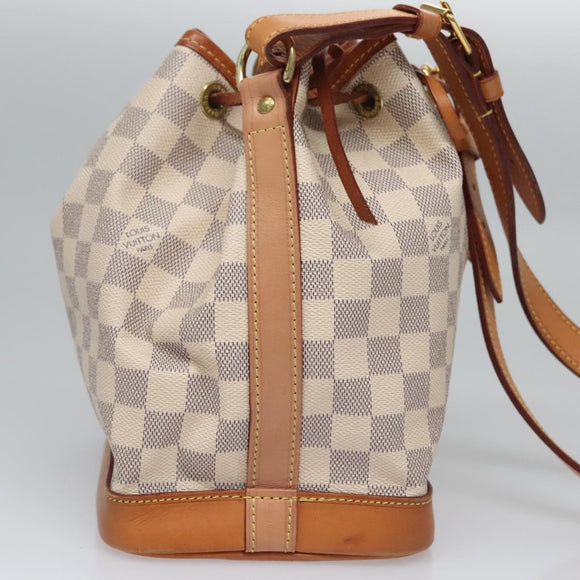 LOUIS VUITTON Damier Azur Noe BB Shoulder Bag N41220 LV Auth EC604