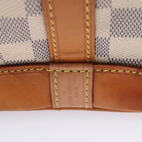 LOUIS VUITTON Damier Azur Noe BB Shoulder Bag N41220 LV Auth EC604