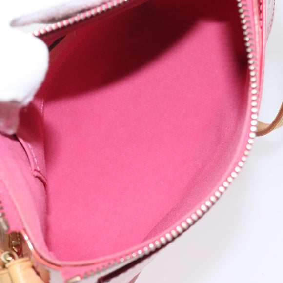 LOUIS VUITTON Monogram Vernis Minna Street Bag Fran Boise M9146F LV Auth EC606V