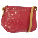 LOUIS VUITTON Monogram Vernis Minna Street Bag Fran Boise M9146F LV Auth EC606V-1