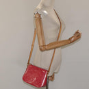 LOUIS VUITTON Monogram Vernis Minna Street Bag Fran Boise M9146F LV Auth EC606V-24