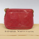 LOUIS VUITTON Monogram Vernis Minna Street Bag Fran Boise M9146F LV Auth EC606V-12