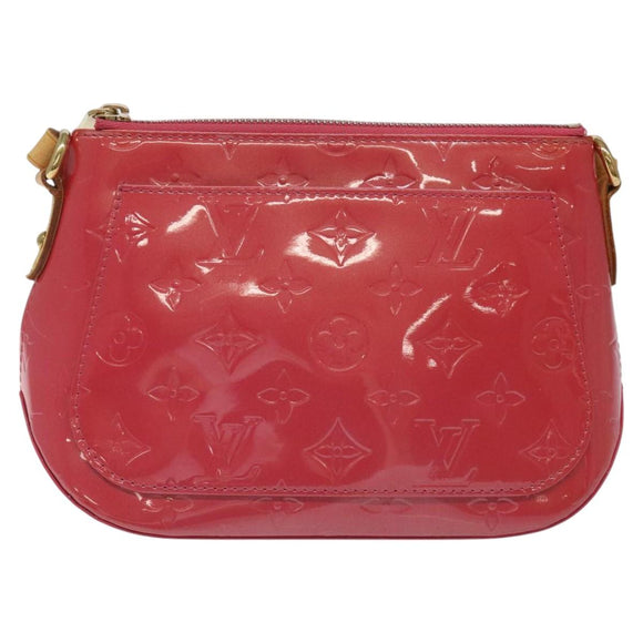 LOUIS VUITTON Monogram Vernis Minna Street Bag Fran Boise M9146F LV Auth EC606V