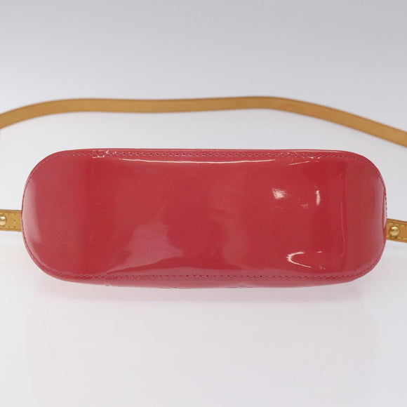 LOUIS VUITTON Monogram Vernis Minna Street Bag Fran Boise M9146F LV Auth EC606V