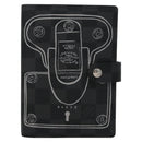 LOUIS VUITTON Damier Graphite Agenda PM Day Planner Cover R20030 LV Auth EC610-13