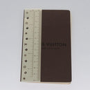 LOUIS VUITTON Damier Graphite Agenda PM Day Planner Cover R20030 LV Auth EC610-23