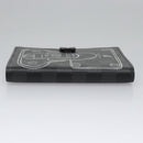 LOUIS VUITTON Damier Graphite Agenda PM Day Planner Cover R20030 LV Auth EC610-4
