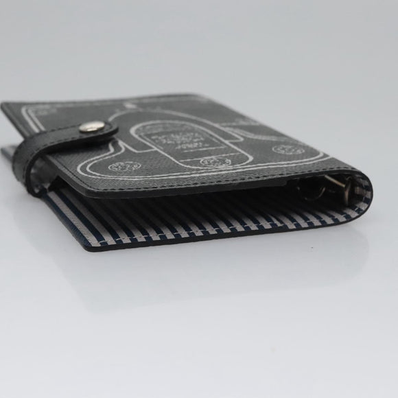 LOUIS VUITTON Damier Graphite Agenda PM Day Planner Cover R20030 LV Auth EC610