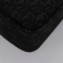Christian Dior Trotter Canvas Shoulder Pouch Black Auth EC611V-16