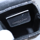 Christian Dior Trotter Canvas Shoulder Pouch Black Auth EC611V-17