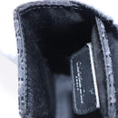 Christian Dior Trotter Canvas Shoulder Pouch Black Auth EC611V-19