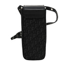 Christian Dior Trotter Canvas Shoulder Pouch Black Auth EC611V-2