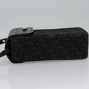 Christian Dior Trotter Canvas Shoulder Pouch Black Auth EC611V-4