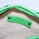 BOTTEGAVENETA INTRECCIATO Shoulder Bag Leather Green Auth EC612V-17