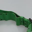 BOTTEGAVENETA INTRECCIATO Shoulder Bag Leather Green Auth EC612V-8