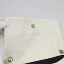 CHANEL Chain Shoulder Bag pile White CC Auth EC613-17