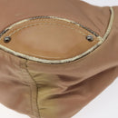 PRADA Shoulder Bag Nylon Beige Auth EC614-10