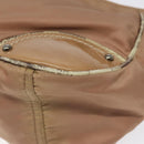 PRADA Shoulder Bag Nylon Beige Auth EC614-12