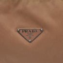 PRADA Shoulder Bag Nylon Beige Auth EC614-14