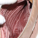 PRADA Shoulder Bag Nylon Beige Auth EC614-20