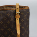 LOUIS VUITTON Monogram Bucket GM Shoulder Bag M42236 LV Auth EC617-10