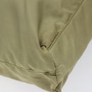 PRADA Tote Bag Nylon Beige Auth EC618-14