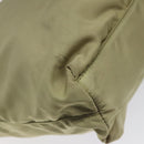 PRADA Tote Bag Nylon Beige Auth EC618-16