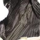 PRADA Tote Bag Nylon Beige Auth EC618-11