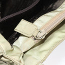 PRADA Tote Bag Nylon Beige Auth EC618-21