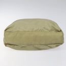 PRADA Tote Bag Nylon Beige Auth EC618-5