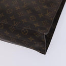 LOUIS VUITTON Monogram Sac Plat Hand Bag M51140 LV Auth EC628-15
