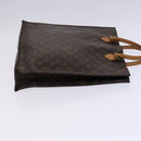 LOUIS VUITTON Monogram Sac Plat Hand Bag M51140 LV Auth EC628-3