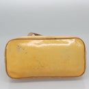 LOUIS VUITTON Monogram Vernis Houston Hand Bag Gris M91053 LV Auth EC632-6