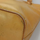 LOUIS VUITTON Monogram Vernis Houston Hand Bag Gris M91053 LV Auth EC632-15