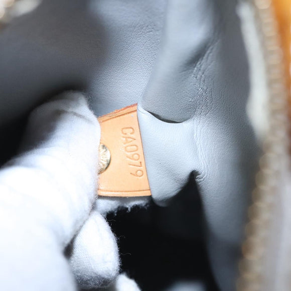 LOUIS VUITTON Monogram Vernis Houston Hand Bag Gris M91053 LV Auth EC632