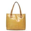 LOUIS VUITTON Monogram Vernis Houston Hand Bag Gris M91053 LV Auth EC632-13