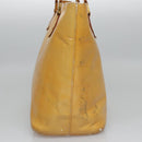 LOUIS VUITTON Monogram Vernis Houston Hand Bag Gris M91053 LV Auth EC632-3