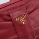 PRADA Shoulder Bag Leather Pink Auth EC644-14