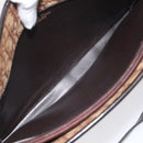 Christian Dior Trotter Canvas Hand Bag Brown Auth EC646-11