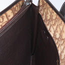Christian Dior Trotter Canvas Hand Bag Brown Auth EC646-20